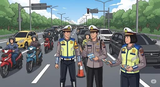 Awas Razia! Korlantas Polri Gelar Operasi Patuh 2025, Ini Jadwal dan Pelanggaran yang Jadi Incaran