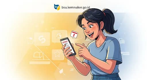 Begini Notifikasi di bsu.kemnaker.go.id Saat BSU 2025 Cair ke Rekeningmu!
