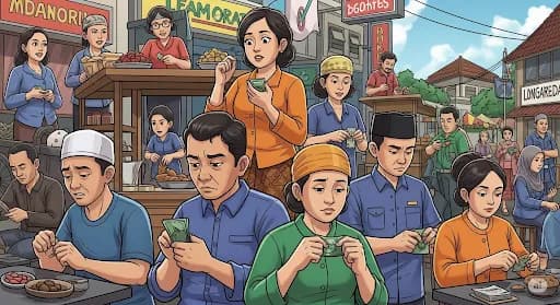 Bukti Nyata Indonesia Darurat Pekerjaan Layak: Mayoritas Pekerja Terjebak Gaji Pas-pasan
