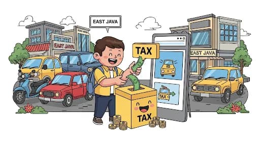 jawa timur bebaskan denda pajak kendaraan bermotor
