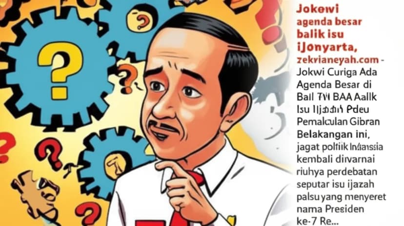jokowi curiga agenda besar balik isu ijazah