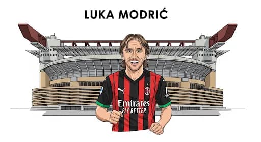 luka modric resmi gabung milan