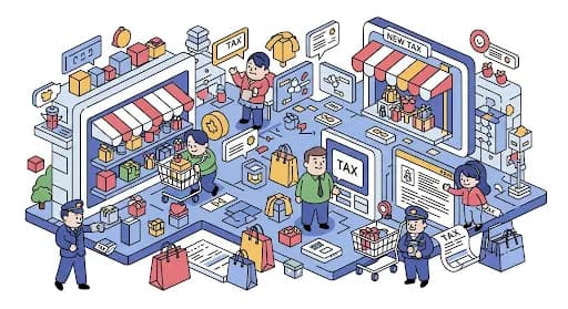 aturan baru pajak toko online tak langsung