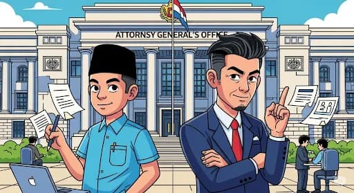 didampingi hotman nadiem tiba kejagung diperiksa soal