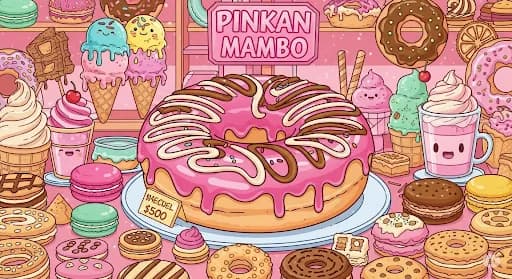 donat pinkan mambo 200 ribu hingga nasi