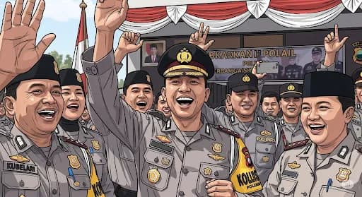 akbp promosi jabatan naik pangkat jadi kombes