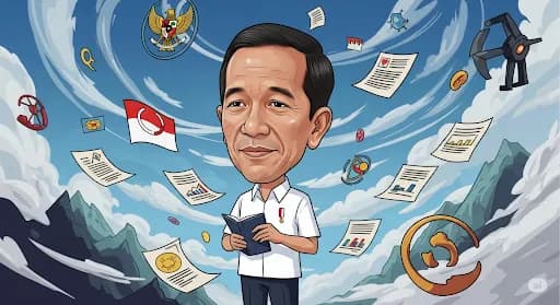 Jokowi Yakin Ada &#8216;Agenda Besar Politik&#8217; di Balik Isu Ijazah Palsu dan Pemakzulan Gibran