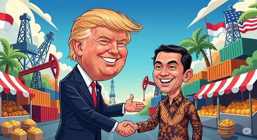 Terobosan Besar! Donald Trump Resmi Umumkan Kesepakatan Tarif Dagang dengan Indonesia