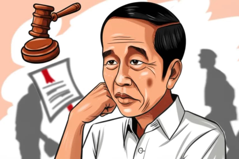 Jokowi Curiga Ada &#8216;Agenda Besar Politik&#8217; di Balik Isu Ijazah Palsu dan Pemakzulan Gibran