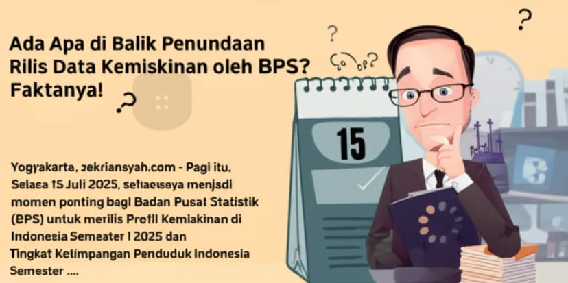 Ada Apa di Balik Penundaan Rilis Data Kemiskinan oleh BPS? Ini Faktanya!