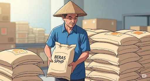 Beras SPHP Makin Ketat! **Bulog Perketat Penyaluran Beras SPHP, Pembeli Wajib** Foto dan Patuhi Aturan Ini