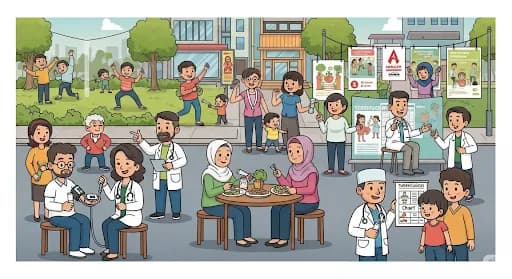 Dinkes Depok Ajak Masyarakat Tingkatkan Kesadaran Cegah Diabetes, Stunting, dan TBC: Wujudkan Depok Sehat Bersama