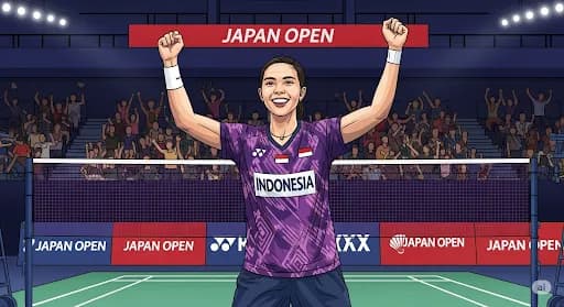 Gebrak Japan Open 2025: Putri KW Permalukan Tuan Rumah, Jadi Satu-satunya Harapan Tunggal Putri Indonesia!
