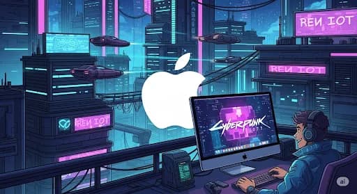 Siap-Siap! Game Cyberpunk 2077 Dimainkan Mac Juli 2025, Night City Hadir di Apple Silicon!