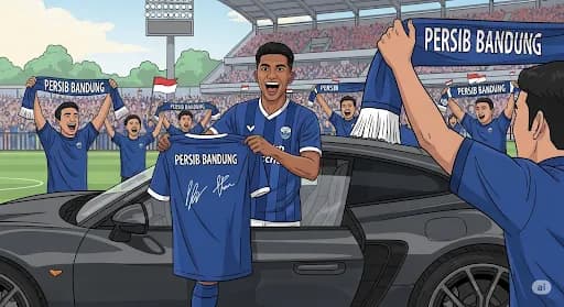 Bakal Lebih Heboh dari Jordi Amat ke Persija? Media Asing Soroti Gebrakan Transfer Persib!
