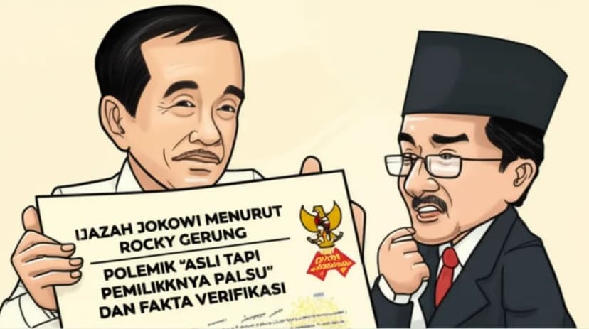 Ijazah Jokowi Menurut Rocky Gerung: Polemik &#8216;Asli tapi Pemiliknya Palsu&#8217; dan Fakta Verifikasi