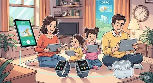 Cek IoT Terbaru Oppo di Indonesia: Dari Tablet Ramah Anak Hingga Smartwatch Canggih Berfitur AI!