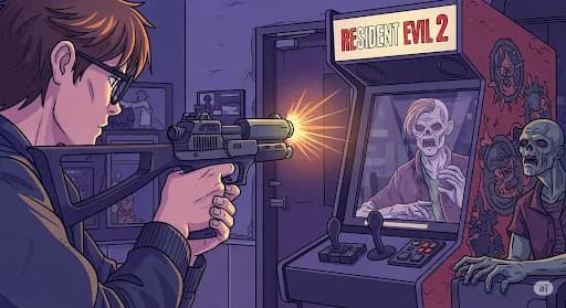 Kejutan Tak Terduga! Game Arcade **Resident Evil 2 Dead Shot Tiba-tiba** Muncul, Bawa Nostalgia Horor ke Era Modern