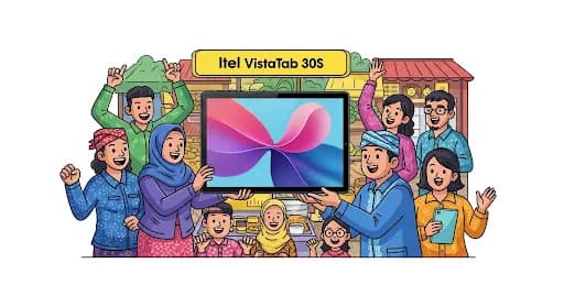 Itel VistaTab 30S Resmi Meluncur di Indonesia: Tablet Murah Spek Menawan untuk Semua Kebutuhan!