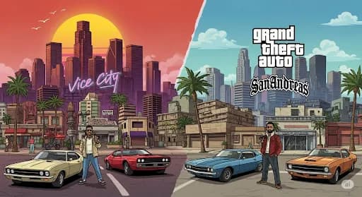 Game GTA Terbaik: Mengapa Grand Theft Auto Vice City dan San Andreas Tetap Jadi Pilihan Favorit?