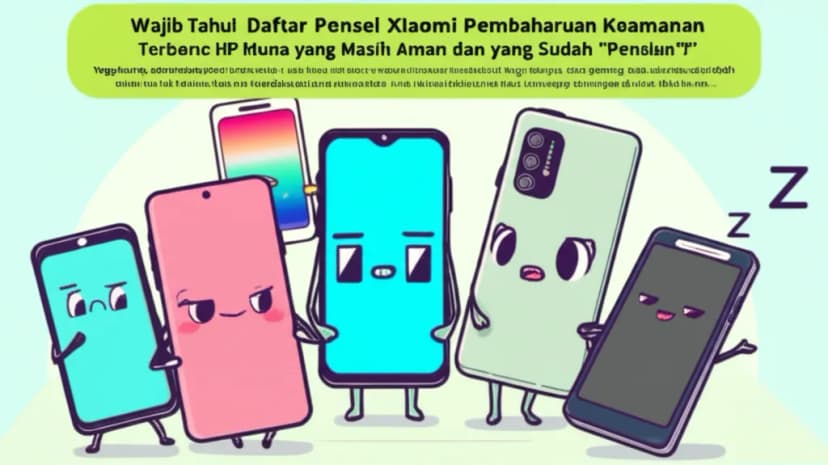 Wajib Tahu! **Daftar Ponsel Xiaomi Pembaharuan Keamanan** Terbaru: HP Mana yang Masih Aman dan yang Sudah &#8216;Pensiun&#8217;?