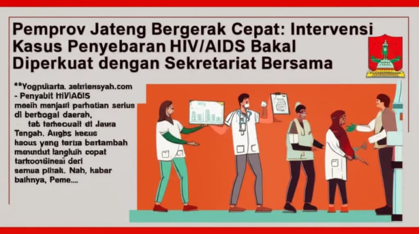 Pemprov Jateng Bergerak Cepat: Intervensi Kasus Penyebaran HIV/AIDS Bakal Diperkuat dengan Sekretariat Bersama