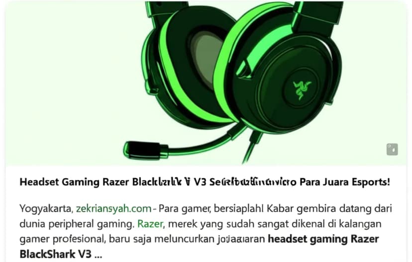 Headset Gaming Razer BlackShark V3 Series Dirilis: Revolusi Audio untuk Para Juara Esports!