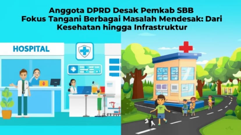 **Anggota DPRD Desak Pemkab SBB Fokus Tangani Berbagai Masalah Mendesak: Dari Kesehatan hingga Infrastruktur**