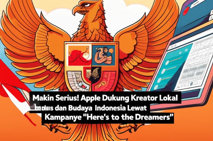 Makin Serius! **Apple Dukung Kreator Lokal** dan Budaya Indonesia Lewat Kampanye &#8216;Here&#8217;s to the Dreamers&#8217;