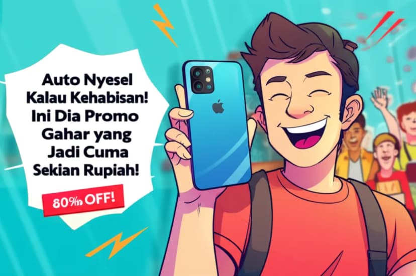 Auto Nyesel Kalau Kehabisan! Ini Dia Promo Gahar yang Jadi Cuma Sekian Rupiah!