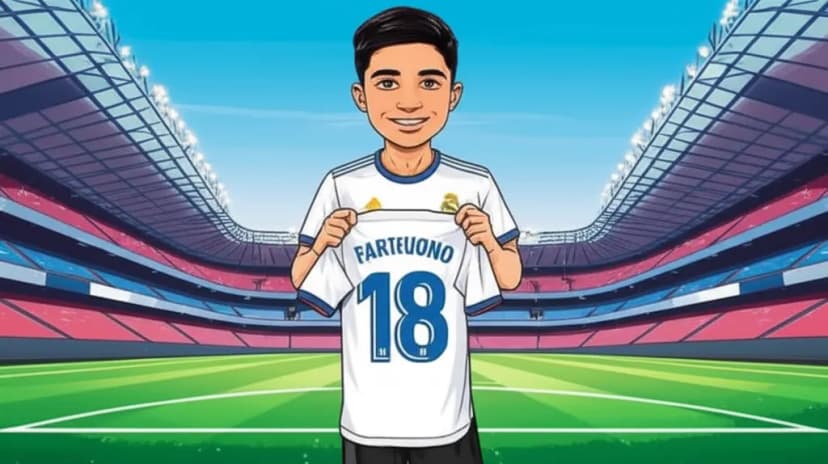 Jadi Pemain Anyar Real Madrid, Franco Mastantuono Resmi Diperkenalkan di Bernabéu!