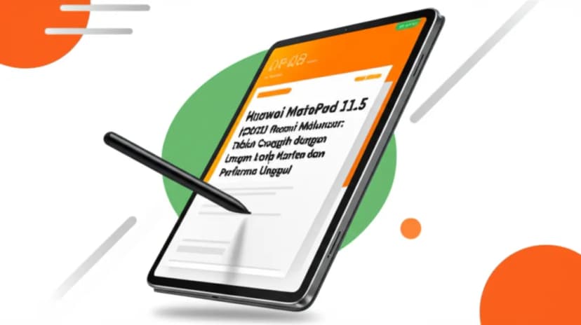 Huawei MatePad 11.5 (2025) Resmi Meluncur: Tablet Canggih dengan Layar Mirip Kertas dan Performa Unggul