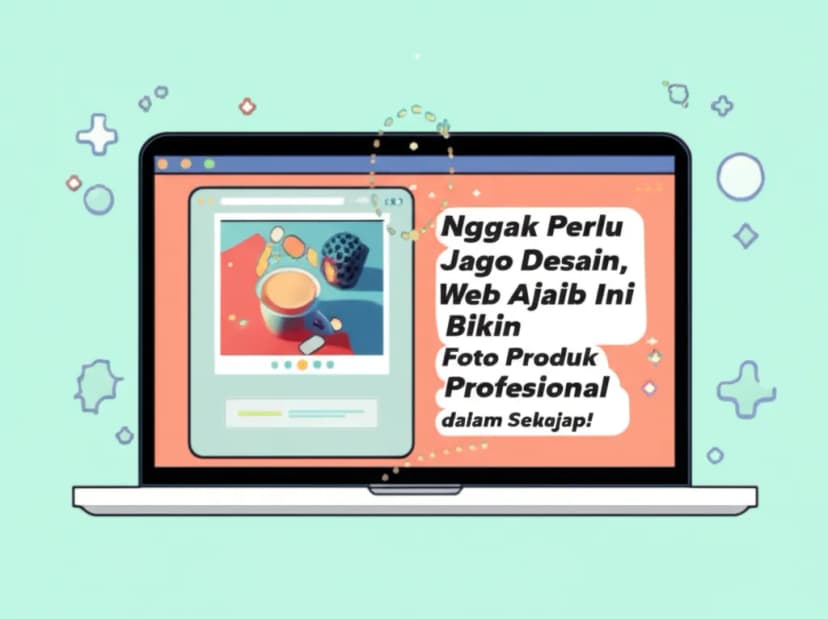Nggak Perlu **Jago Desain**, **Web Ajaib** Ini Bikin **Foto Produk** Profesional dalam Sekejap!