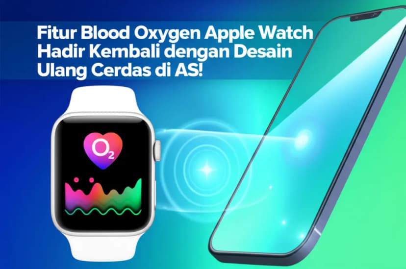 Fitur Blood Oxygen Apple Watch Hadir Kembali dengan Desain Ulang Cerdas di AS!