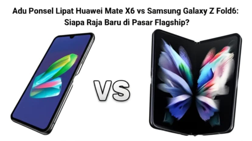Adu Ponsel Lipat Huawei Mate X6 vs Samsung Galaxy Z Fold6: Siapa Raja Baru di Pasar Flagship?