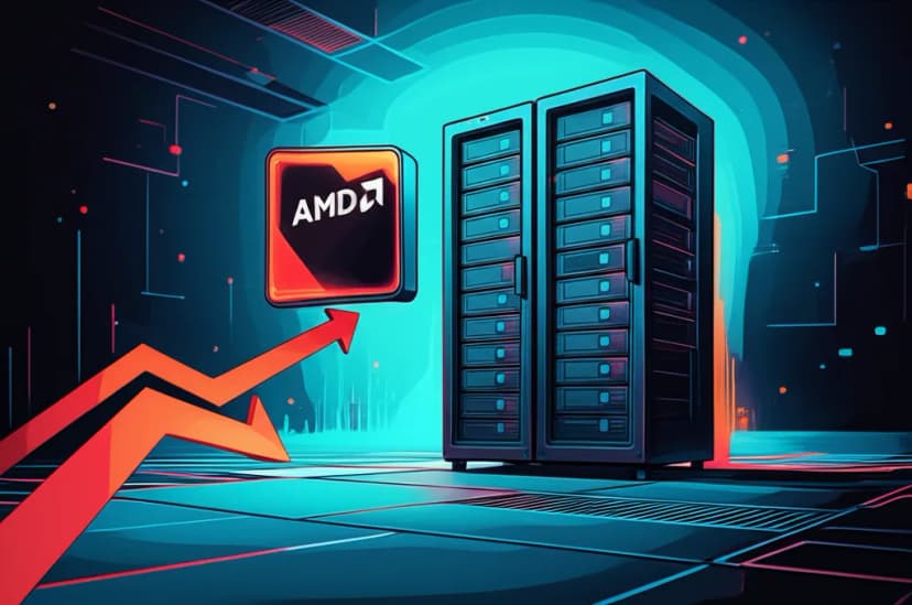 AMD Catat Rekor Pangsa Pendapatan Server Tertinggi: Sebuah Lompatan Besar di Industri Prosesor!