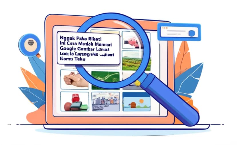 Nggak Pake Ribet! Ini Cara Mudah Mencari Google Gambar Lewat Laptop yang Wajib Kamu Tahu