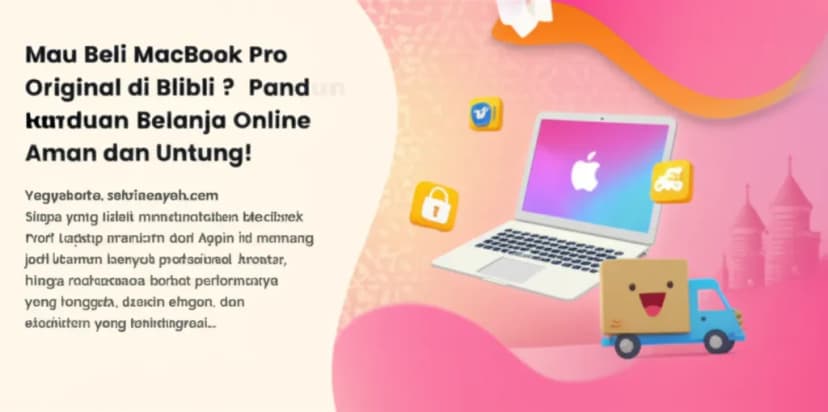 Mau **Beli MacBook Pro Original di Blibli**? Panduan **Belanja Online** Aman dan Untung!