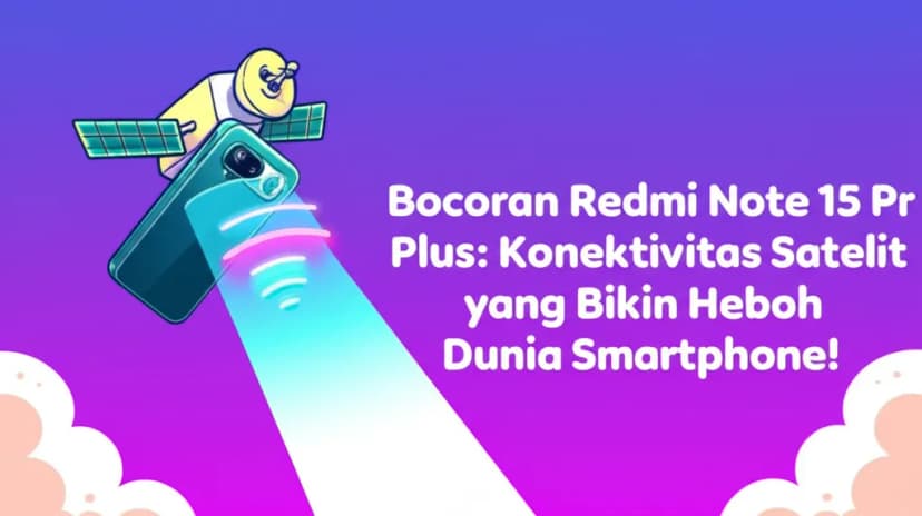 Bocoran Redmi Note 15 Pro Plus: Konektivitas Satelit yang Bikin Heboh Dunia Smartphone!