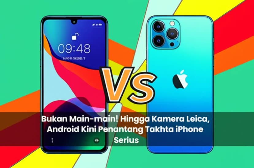 Bukan Main-main! **Hingga Kamera Leica, Android Kini Penantang Takhta iPhone** yang Serius