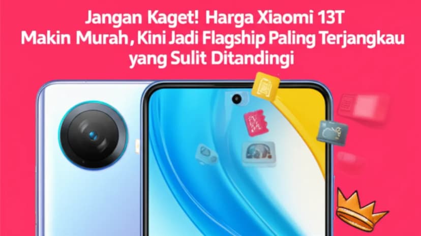 Jangan Kaget! Harga Xiaomi 13T Makin Murah, Kini Jadi Flagship Paling Terjangkau yang Sulit Ditandingi