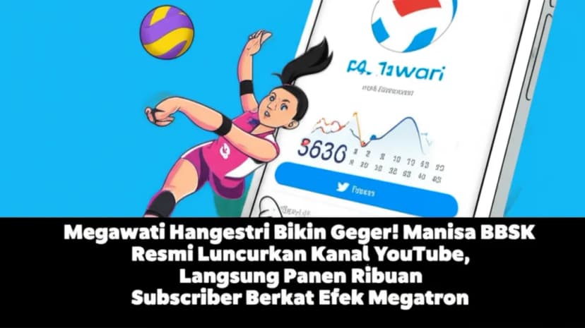 Megawati Hangestri Bikin Geger! Manisa BBSK Resmi Luncurkan Kanal YouTube, Langsung Panen Ribuan Subscriber Berkat Efek Megatron