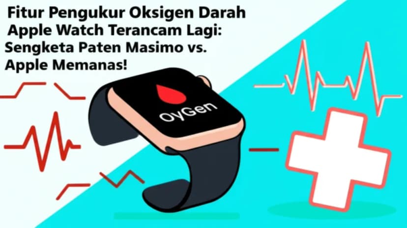 Fitur Pengukur **Oksigen Darah Apple Watch Terancam** Lagi: Sengketa Paten Masimo vs. Apple Memanas!