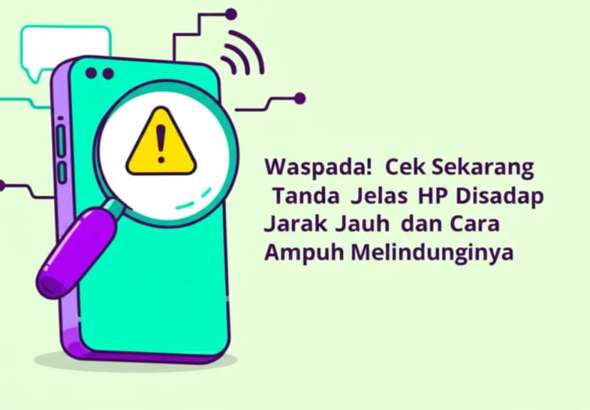 Waspada! **Cek Sekarang Tanda Jelas HP Disadap Jarak Jauh** dan Cara Ampuh Melindunginya