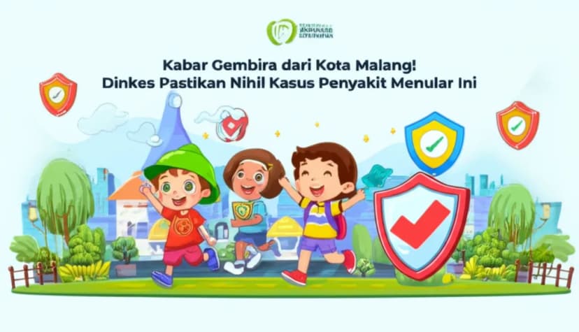 Kabar Gembira dari Kota Malang! Dinkes Pastikan Nihil Kasus Penyakit Menular Ini