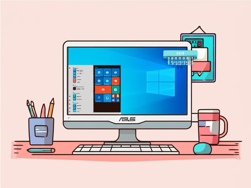 ASUS All-in-One Core Generasi Terbaru: RAM 16GB untuk Performa Maksimal di Meja Kerja Rapi Anda