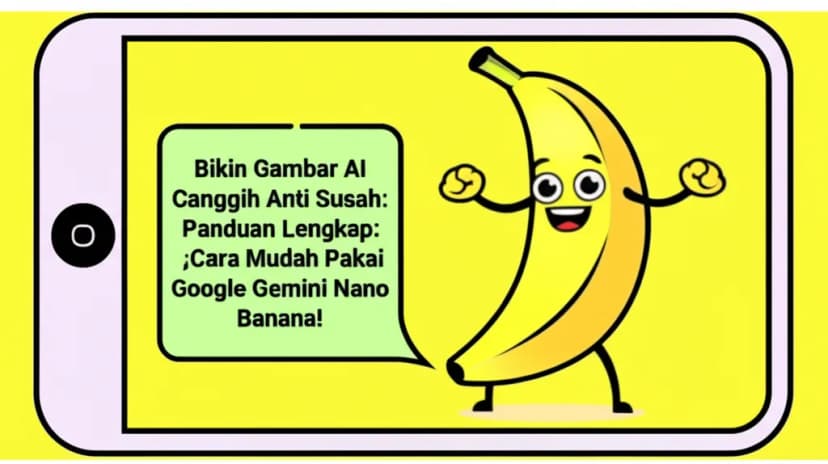 Bikin Gambar AI Canggih Anti Susah: Panduan Lengkap **Cara Mudah Pakai Google Gemini Nano Banana**