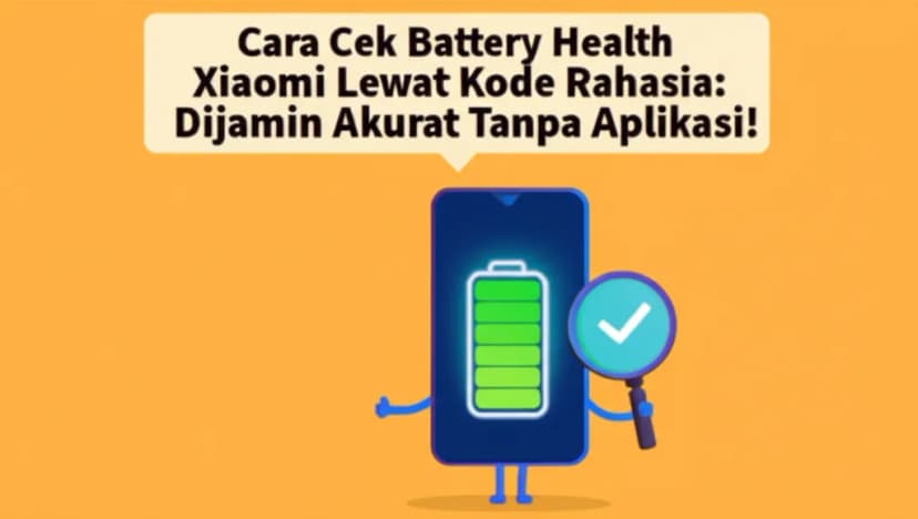 Cara Cek Battery Health Xiaomi Lewat Kode Rahasia: Dijamin Akurat Tanpa Aplikasi!